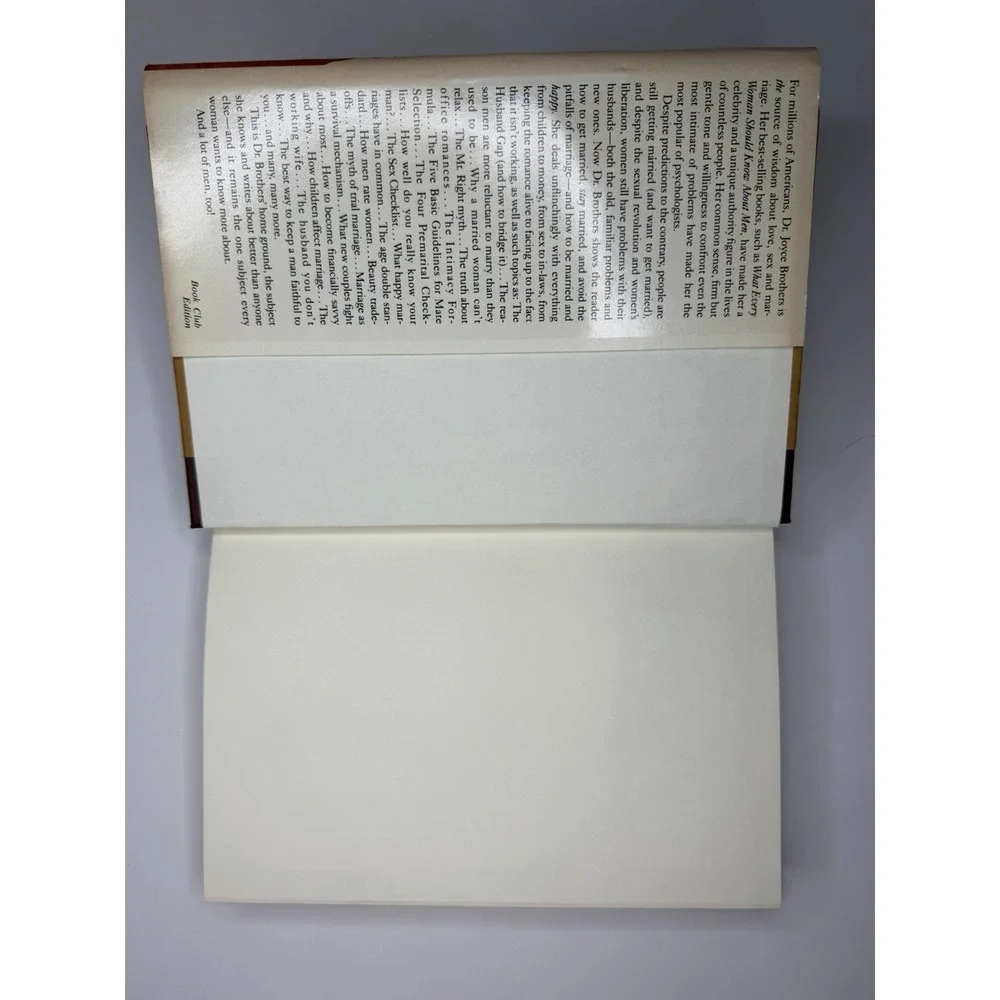 Dr Joyce Brothers What Every Woman Ought to Know Hardcover Simon & Schuster 198…